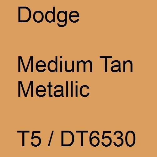 Dodge, Medium Tan Metallic, T5 / DT6530.